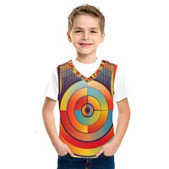 Abstract Pattern Background Kids  Sportswear