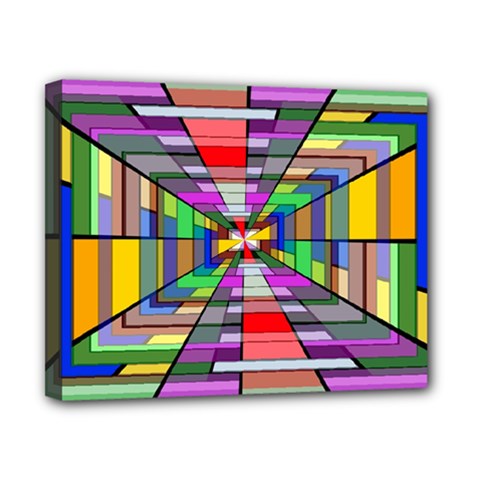 Art Vanishing Point Vortex 3d Canvas 10  X 8  by Nexatart