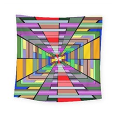 Art Vanishing Point Vortex 3d Square Tapestry (small) by Nexatart