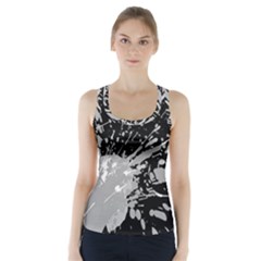 Art About Ball Abstract Colorful Racer Back Sports Top by Nexatart