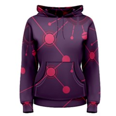 Abstract Lines Radiate Planets Web Women s Pullover Hoodie by Nexatart