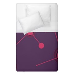 Abstract Lines Radiate Planets Web Duvet Cover (single Size) by Nexatart