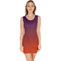 Course Colorful Pattern Abstract Sleeveless Bodycon Dress View1