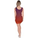 Course Colorful Pattern Abstract Sleeveless Bodycon Dress View4