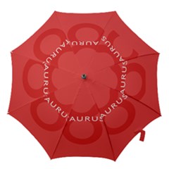 Zodizc Taurus Red Hook Handle Umbrellas (small) by Mariart