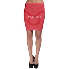 Zodizc Taurus Red Bodycon Skirt by Mariart