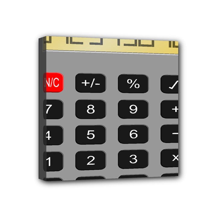 Calculator Mini Canvas 4  x 4 