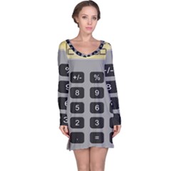 Calculator Long Sleeve Nightdress by Mariart