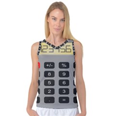 Calculator Women s Basketball Tank Top by Mariart