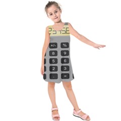 Calculator Kids  Sleeveless Dress by Mariart