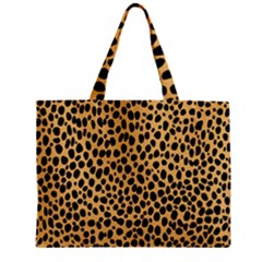 Cheetah Skin Spor Polka Dot Brown Black Dalmantion Zipper Mini Tote Bag by Mariart