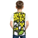 Flower Floral Sakura Yellow Green Leaf Kids  SportsWear View2