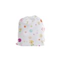 Flower Floral Star Balloon Bubble Drawstring Pouches (Small)  View1