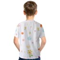 Flower Floral Star Balloon Bubble Kids  Sport Mesh Tee View2