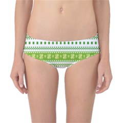 Flower Floral Green Shamrock Classic Bikini Bottoms by Mariart