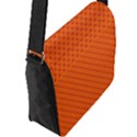 Heart Orange Love Flap Messenger Bag (L)  View2