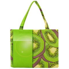 Fruit Slice Kiwi Green Mini Tote Bag by Mariart