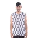 Iron Wire Black White Men s Basketball Tank Top View1