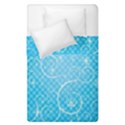 Leaf Blue Snow Circle Polka Star Duvet Cover Double Side (Single Size) View2