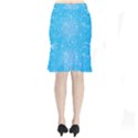 Leaf Blue Snow Circle Polka Star Mermaid Skirt View2