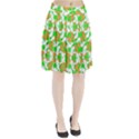 Graphic Floral Seamless Pattern Mosaic Pleated Skirt View1