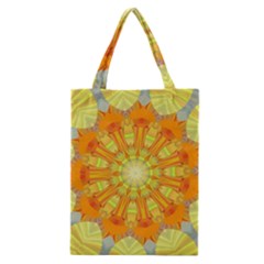 Sunshine Sunny Sun Abstract Yellow Classic Tote Bag by Nexatart