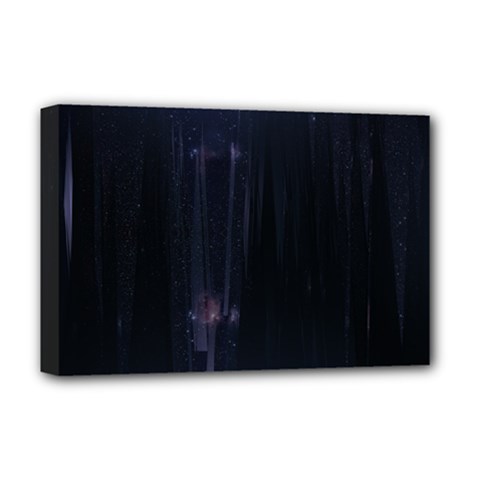 Abstract Dark Stylish Background Deluxe Canvas 18  x 12  