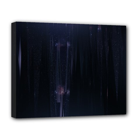 Abstract Dark Stylish Background Deluxe Canvas 20  x 16  