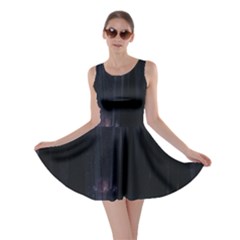 Abstract Dark Stylish Background Skater Dress