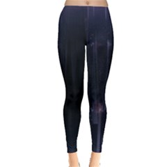 Abstract Dark Stylish Background Leggings 