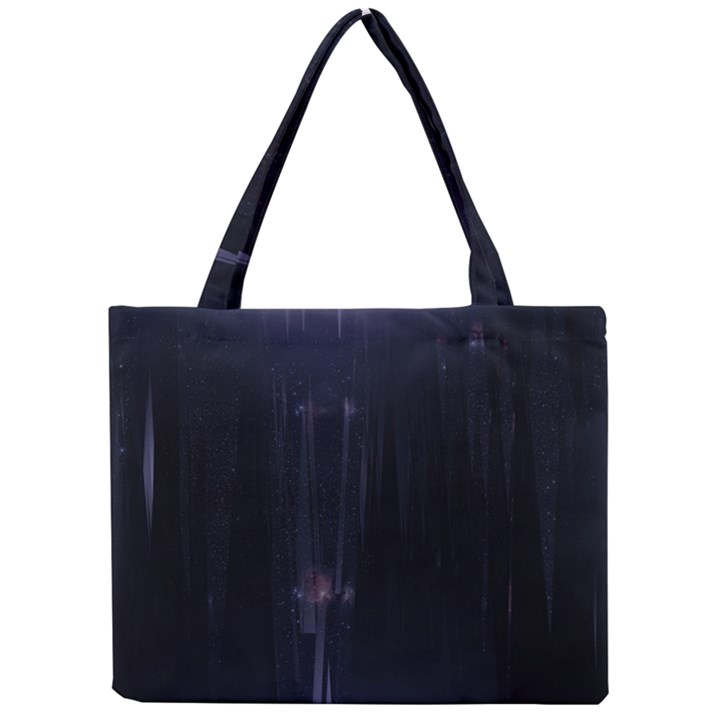 Abstract Dark Stylish Background Mini Tote Bag