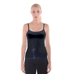 Abstract Dark Stylish Background Spaghetti Strap Top