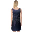 Abstract Dark Stylish Background Sleeveless Satin Nightdress View2