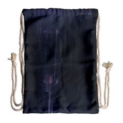 Abstract Dark Stylish Background Drawstring Bag (Large)