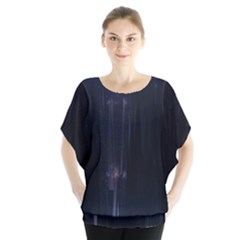 Abstract Dark Stylish Background Blouse