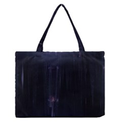 Abstract Dark Stylish Background Medium Zipper Tote Bag