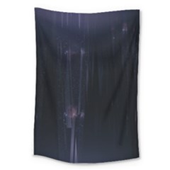 Abstract Dark Stylish Background Large Tapestry