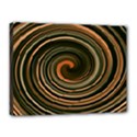 Strudel Spiral Eddy Background Canvas 16  x 12  View1