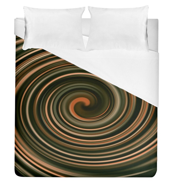 Strudel Spiral Eddy Background Duvet Cover (Queen Size)