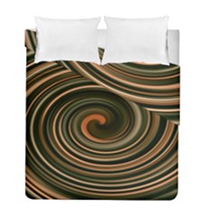 Strudel Spiral Eddy Background Duvet Cover Double Side (full/ Double Size) by Nexatart