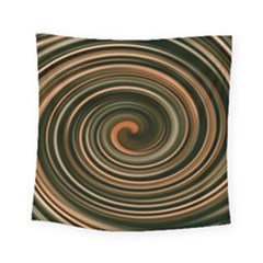 Strudel Spiral Eddy Background Square Tapestry (small) by Nexatart