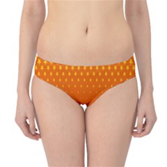 Orange Star Space Hipster Bikini Bottoms by Mariart