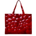 Plaid Iron Red Line Light Zipper Mini Tote Bag View1