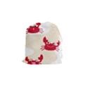 Sand Animals Red Crab Drawstring Pouches (Small)  View1