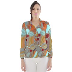 Liquid Bubbles Wind Breaker (women) by digitaldivadesigns