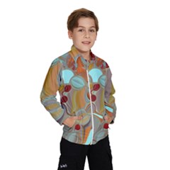 Liquid Bubbles Wind Breaker (kids) by digitaldivadesigns