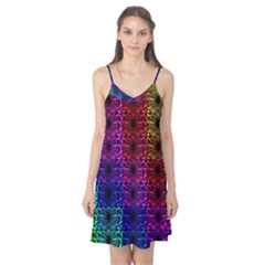 Rainbow Grid Form Abstract Camis Nightgown by Nexatart