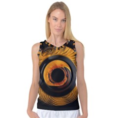 Fractal Pattern Women s Basketball Tank Top by Nexatart