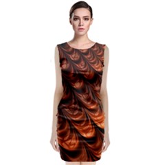 Fractal Mathematics Frax Hd Classic Sleeveless Midi Dress by Nexatart