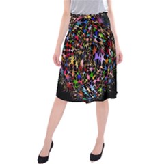 Network Integration Intertwined Midi Beach Skirt